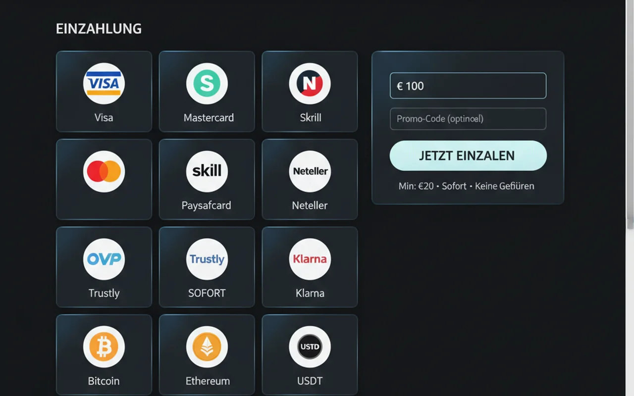 Zahlungsmethoden und Auszahlungen – IceBet