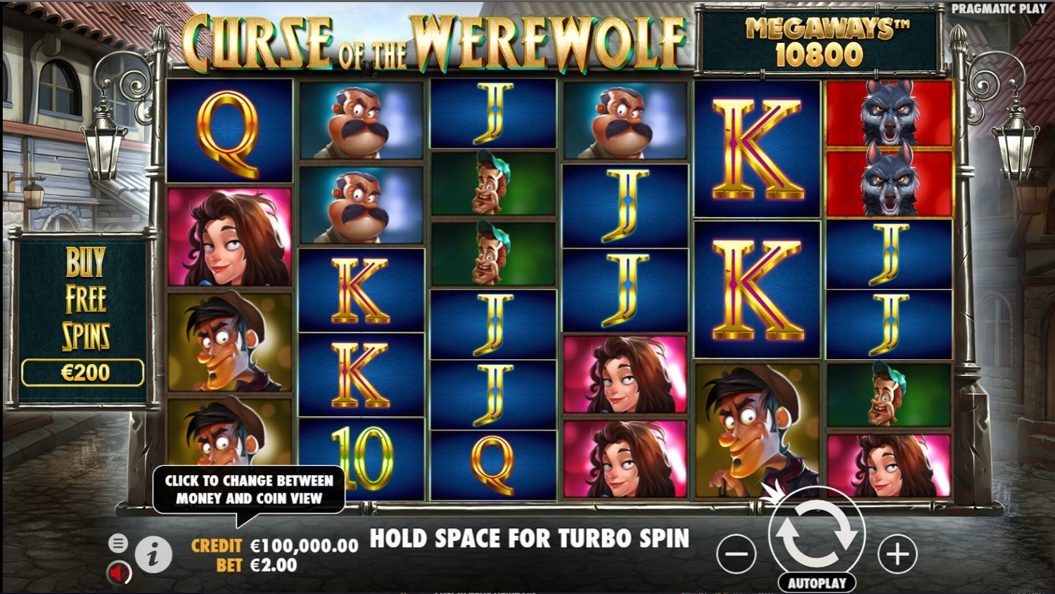 Curse of the Werewolf Megaways Slot